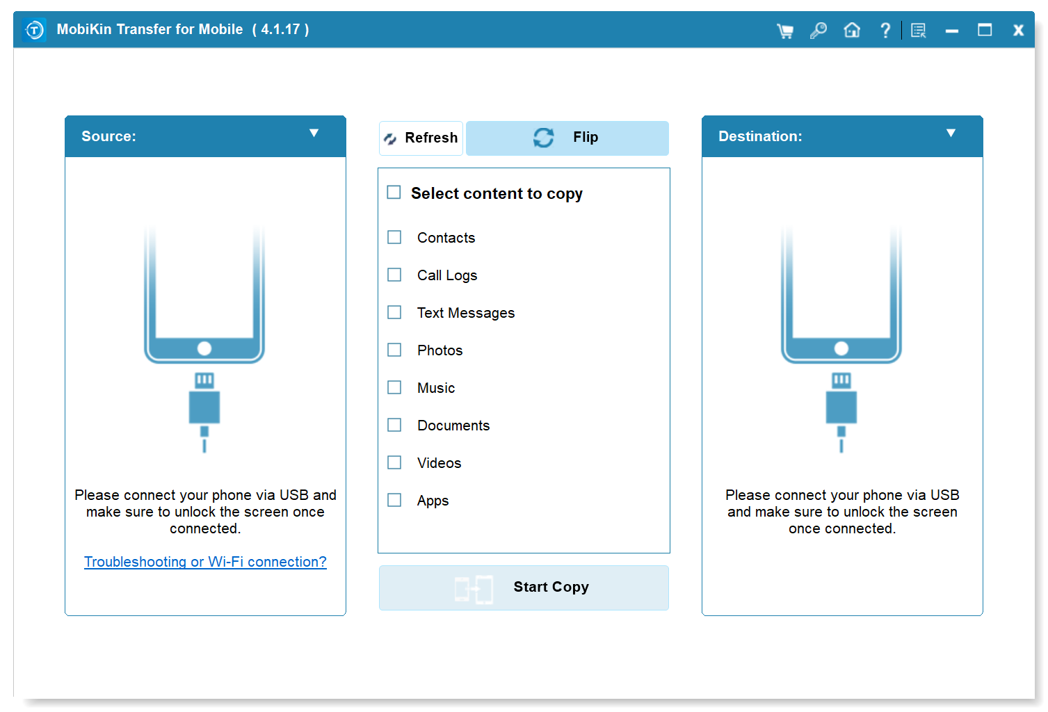 Free Mobile Data Transfer Software (Windows) – MobiKin Transfer : Free License