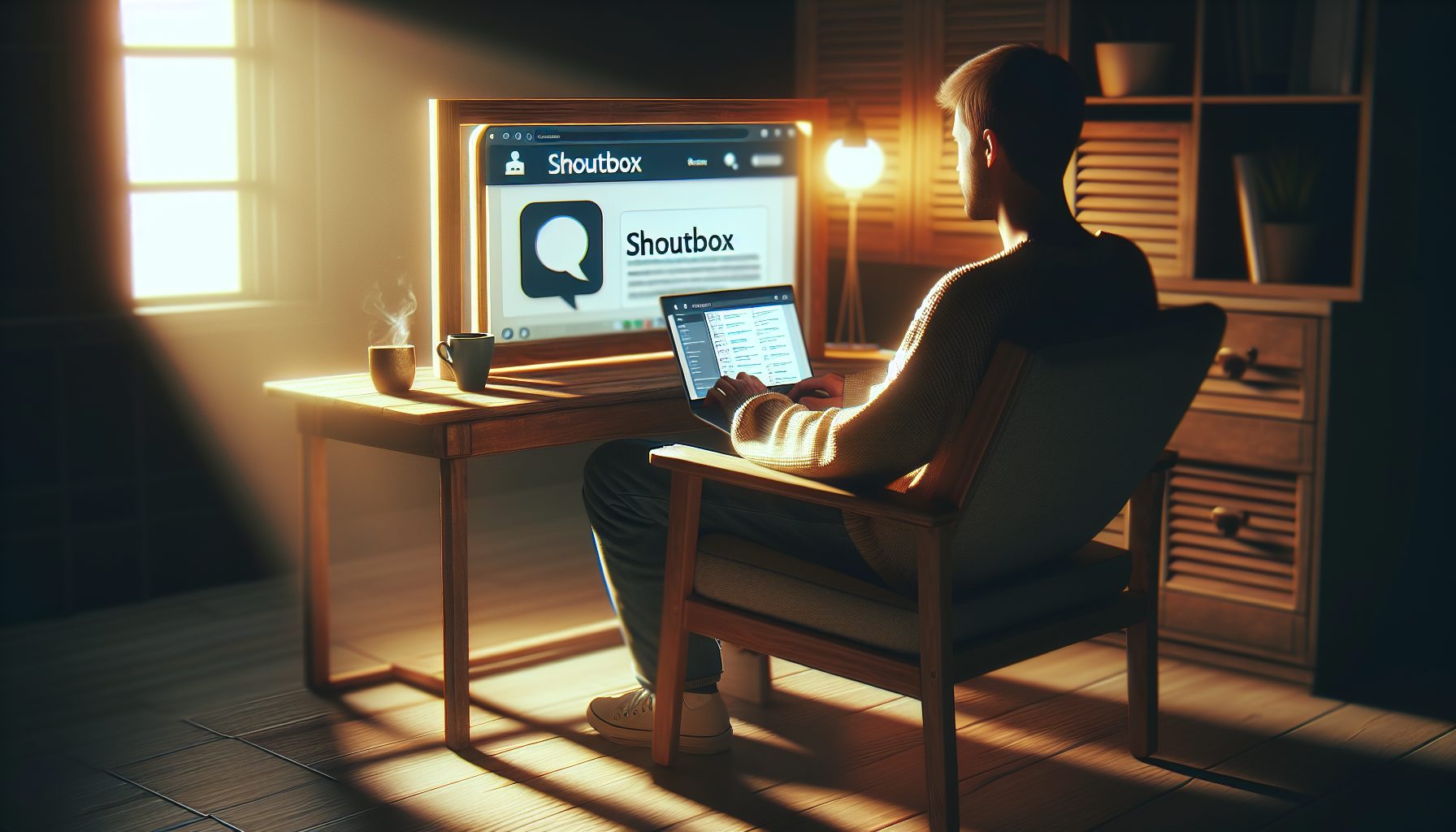 How To Add Chat Box or ShoutMinx On Blog (Side Baar)