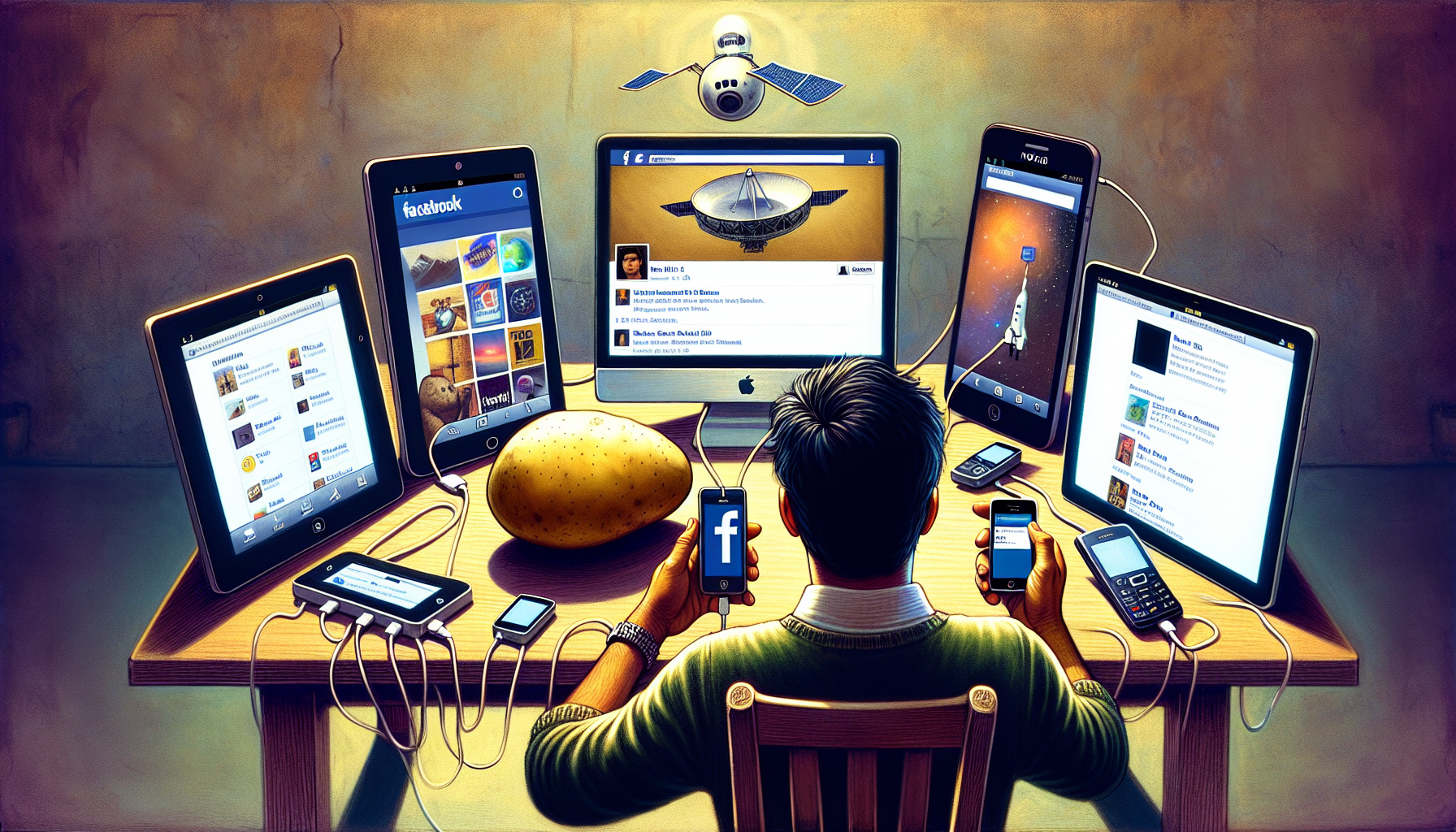 Update Facebook Status Via Any Device Or Something Intresting
