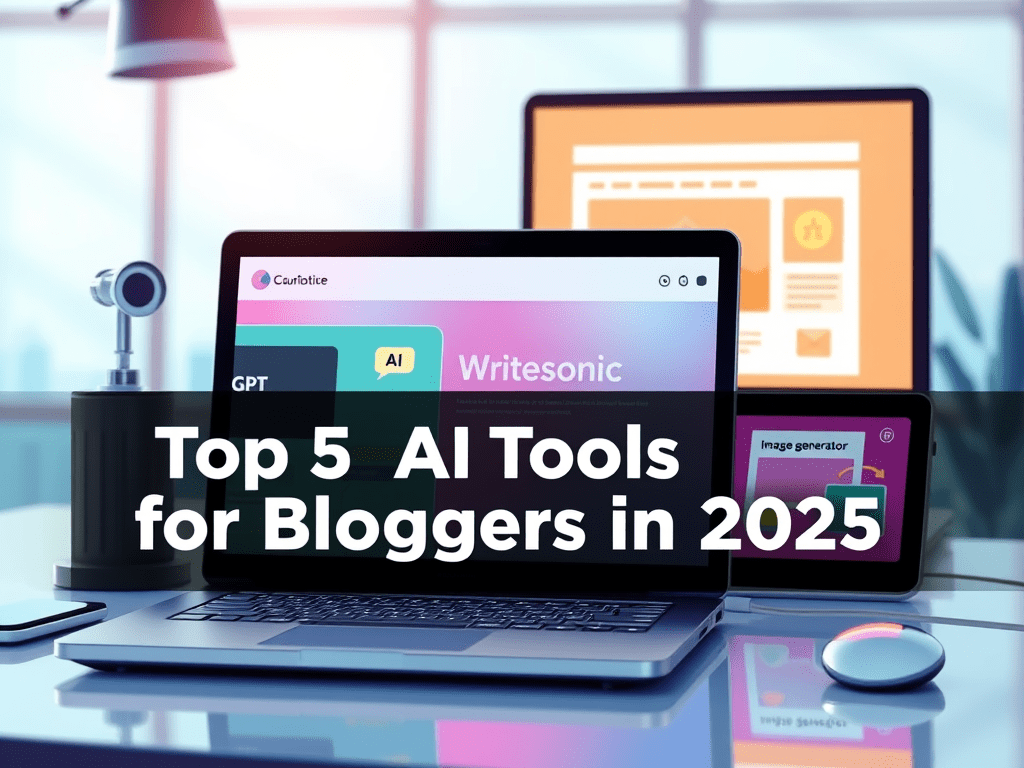 Top 5 AI Tools for Bloggers in 2025 (Free & Paid&nbsp;Options)