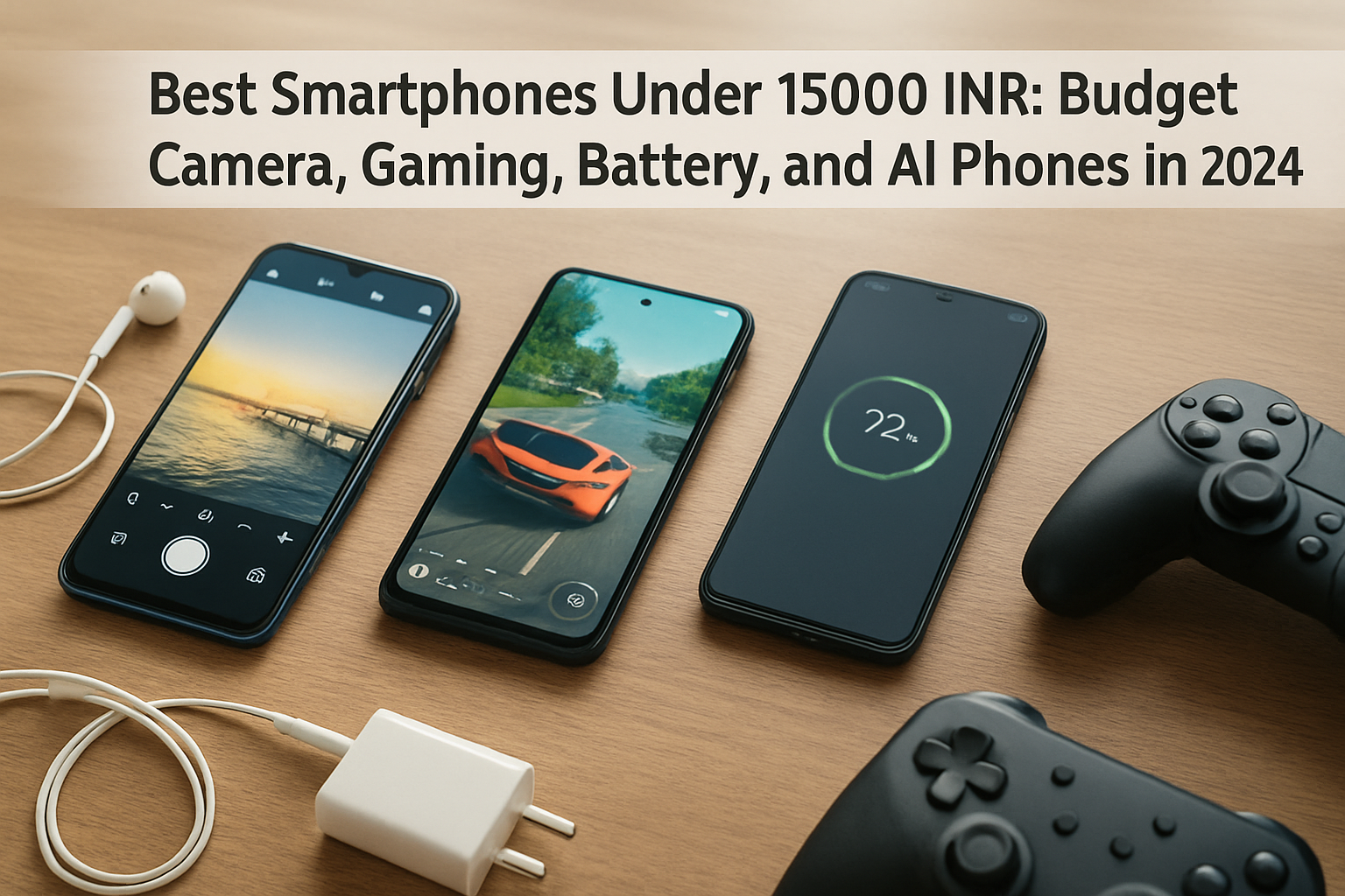Best Smartphones Under 15000 INR: Budget Camera, Gaming, Battery, and AI Phones in 2024