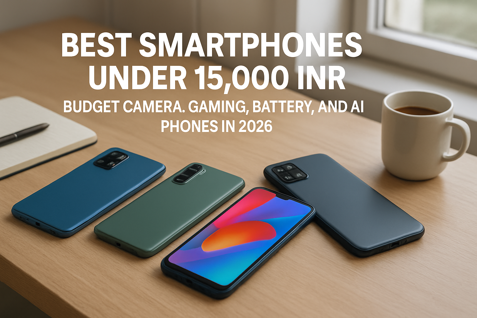 Best Smartphones Under 15,000 INR: Budget Camera, Gaming, Battery, and AI Phones in 2026