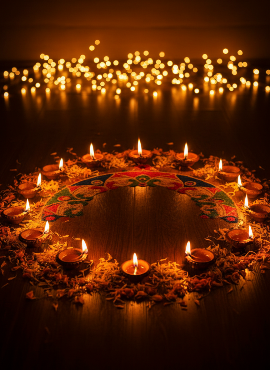 Diwali Diya Background HD for Photo Editing (Free Download) 2026