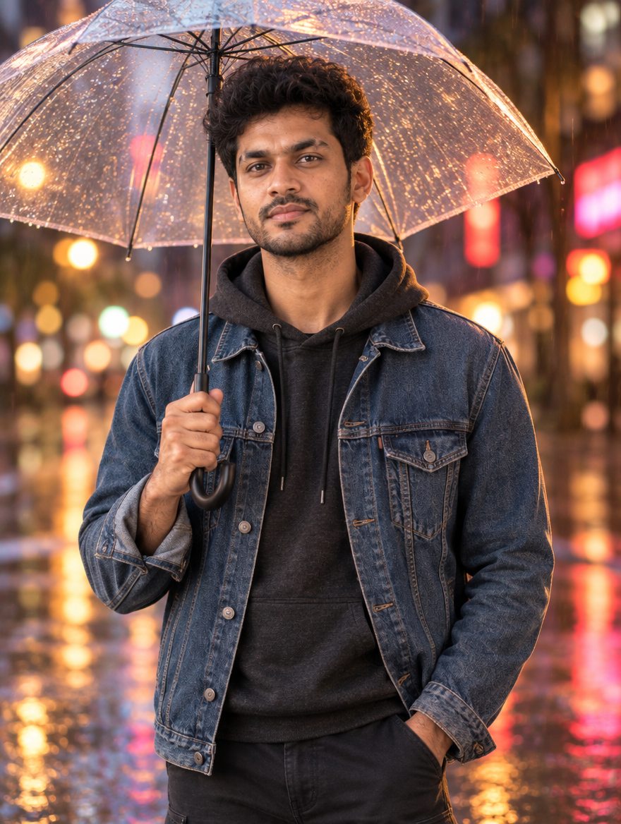 Rainy Aesthetic AI Photo Prompt for Instagram 2026